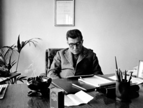 Ferrucio Lamborghini in seinem Büro Ferrucio Lamborghini in seinem Büro