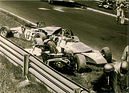 Feuerunfall - Viele Massen-Karambolagen prägen die Anfangszeit der Formel Super V, wie hier 1973 am Nürburgring.