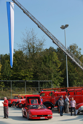 Feuerwehrausstellung unter Zürich-Flagge - Dolder Classics September 2020