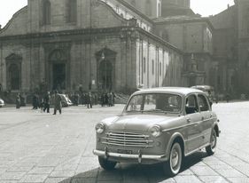 Fiat 1100-103 (1955) - an der Grenze zwischen Kleinwagen und Mittelklasse