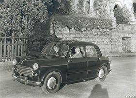 Fiat 1100-103 (1955) - vollgepackt