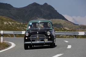 Fiat 1100-103 TV (1955) - bei der Überquerung des Flüelapasses an der Passione Engadina 2019