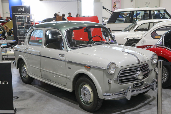 Fiat 1100 (1952) - mit Zentralscheinwerfer - Auto e Moto d'Epoca Bologna 2023