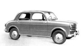 Fiat 1100 (1953) - Der neue 1100 Innenlenker (Pressetext)