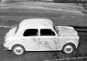 Fiat 1100 (1953) - Die Türen waren in der Mitte angeschlagen