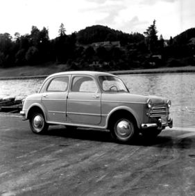 Fiat 1100 (1953) - die vordere Türe war hinten angeschlagen