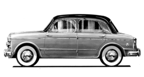 Fiat 1100 (1954) - luxuriösere Ausführung mit Zweifarbenlackierung