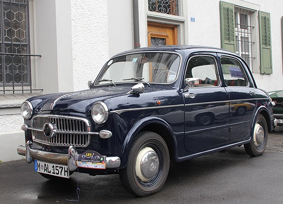 Fiat 1100 (1956) - Oldtimer in Obwalden OiO 2011