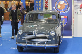 Fiat 1100 (1956) - in Grau im ASI Village - 42. Auto e Moto d'Epoca 2025