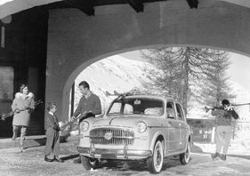 Fiat 1100 (1956) - kleine Limousine mit vier Türen