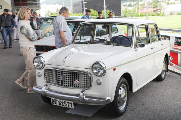 Fiat 1100 (1956) - kompakter Viertürer aus Italien - 5. Old Wheels Biel/Bienne 2024