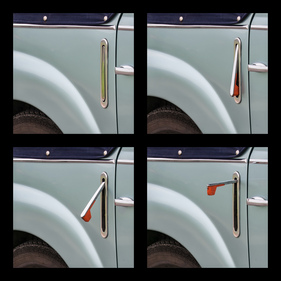 Fiat 1100 B Cabriolet (1949) - Winker zur Richtungsanzeige