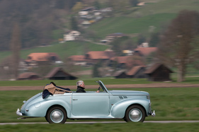 Fiat 1100 B Cabriolet (1949) - amerikanische Design-Einflüsse sind sehr gut sichtbar Fiat 1100 B Cabriolet (1949) - amerikanische Design-Einflüsse sind sehr gut sichtbar
