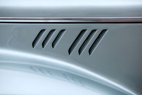 Fiat 1100 B Cabriolet (1949) - an den Kühöffnungen kann mich sich fast nicht sattsehen