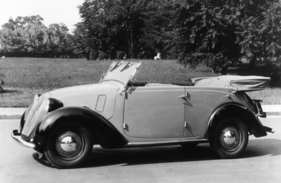 Fiat 1100 Balilla (1937) - als Cabriolet mit vier Türen