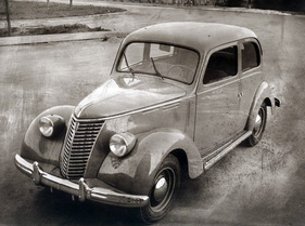 Fiat 1100 E (1951) - mit Lenkradschaltung
