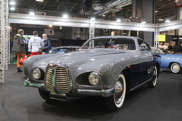 Fiat 1100 E Coupé Vignale (1953) - auf dem Stand von Ruote da Sogno - Rétromobile Paris 2024