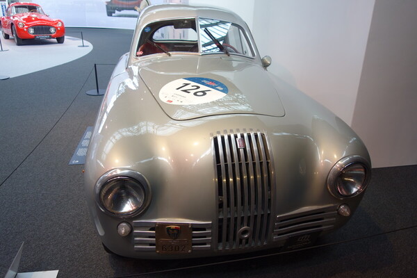 Fiat 1100 S Mille Miglia (1948) – Ausstellung "125 Jahre Fiat" in der Autoworld Brüssel