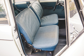 Fiat 1100 Speciale (1962) - Umklappbare Einzelsitze