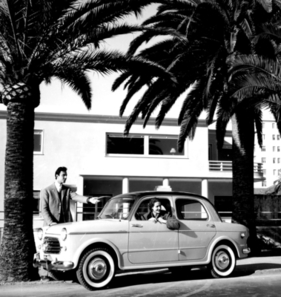 Fiat 1100 TV (1954) - Die Höchstgeschwindigkeit betrug laut Hersteller "mehr als 135 km/h"