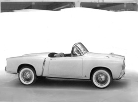 Fiat 1100 TV (1955) - Premiere - für eine fröhliche Tummelfahrt zu Zweit - Genfer Automobilsalon 1955