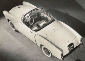 Fiat 1100 TV Trasformabile (1955) - Mit deutlich ausgeprägten Heckflossen