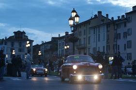 Bild Fiat 1101 TV GT Pininfarina (1955) an der Mille Miglia 2013