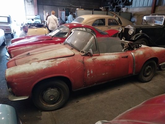 Fiat 1200 Spider (1958) - Palmen Scheuenfund-Sammlung