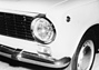 Fiat 124 (1966) – Front im Detail (© Archiv Automobil Revue) Fiat 124 (1966) – Front im Detail (© Archiv Automobil Revue)