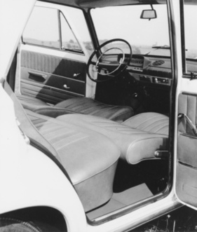 Fiat 124 (1966) – Verstellbarkeit der Sitze