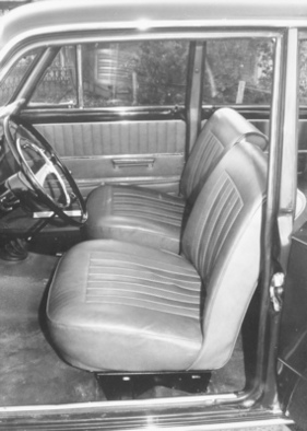 Fiat 124 (1966) – Vordersitze