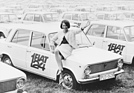 Fiat 124 (1966) – deutlich zu erkennen