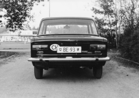 Fiat 124 (1966) – von hinten Fiat 124 (1966) – von hinten
