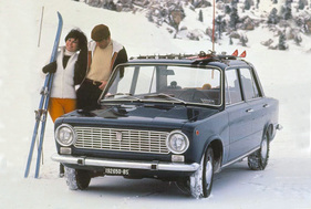 Fiat 124 (1967) - im Winter