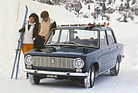 Fiat 124 (1967) - im Winter