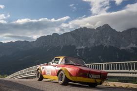 Fiat 124 Abarth (1972) - an der Ennstal-Classic 2016