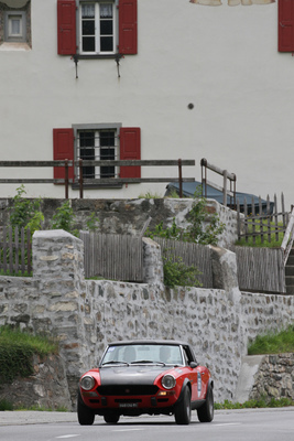 Fiat 124 Abarth (1973) - an der Passione Engadina 2020