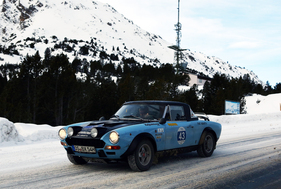Fiat 124 Abarth (1975) - am Winter-RAID 2015 Fiat 124 Abarth (1975) - am Winter-RAID 2015