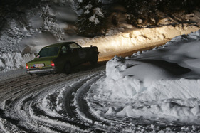 Fiat 124 Abarth Coupé (1972) - an der Planai Classic 2013