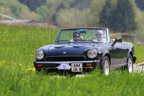 Fiat 124 CSO Spider (1981) - am Treffen italienischer Oldtimerautos Italiauto 2013
