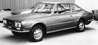 Fiat 124 Coupé Vignale (1967) - am Autosalon in Genf ausgestellt