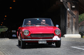 Fiat 124 Spider 1800 (1974) - am Treffen italienischer Oldtimerautos Italiauto 2013