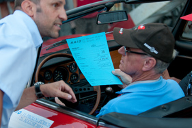 Fiat 124 Spider (1970) am 11. RAID Prolog Zürich