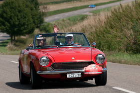 Fiat 124 Spider (1973) – RAID Suisse-Paris 2013