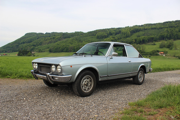 Fiat 124 Sport Coupé 1800 (1973) - als Lot 01 an der Versteigerung der Oldtimer Galerie Toffen am 14. Oktober 2017