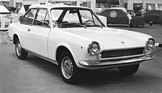 Fiat 124 Sport Coupé (1967) - am Genfer Autosalon, wo es seine Premiere feierte
