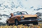 Fiat 124 Sport Spider (1969) - auf Passfahrt