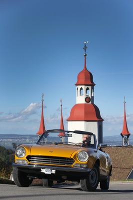 Fiat 124 Sport Spider (1969) - selbst mit 1,4-Liter-Motor ein flotter Begleiter