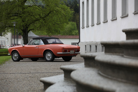 Fiat 124 Sport Spider (1973) - am Concorso d'Eleganza Italiauto in St. Urban am 3. Mai 2015
