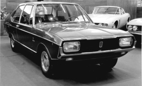 Fiat 125 Executive (1967) - von Bertone, am Turiner Autosalon im Jahr 1967